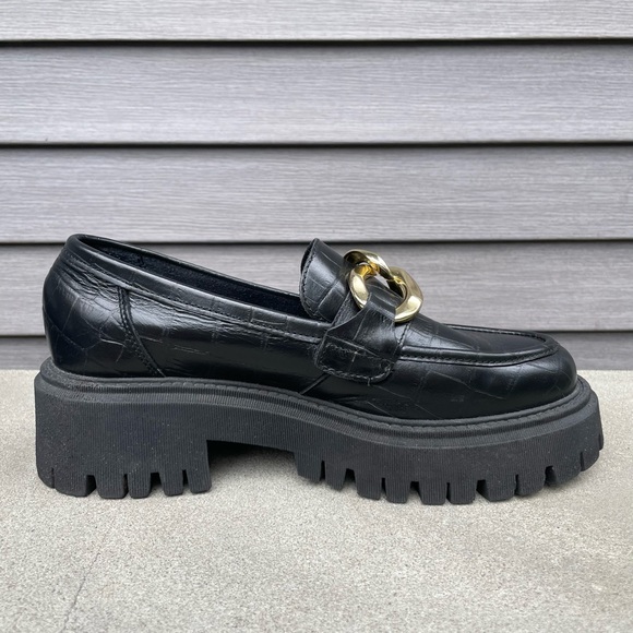 Lug Sole Loafers - Karen Millen- EU 41 fits like US 10 - Picture 5 of 9